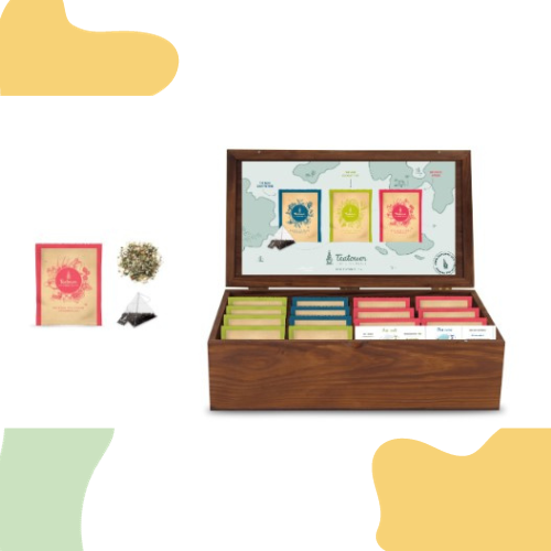 Tea setbox (600x organic Infusettes) - TeaTower